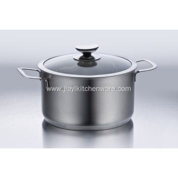 Economic Stainless Steel Saucepan with Lid Stockpot